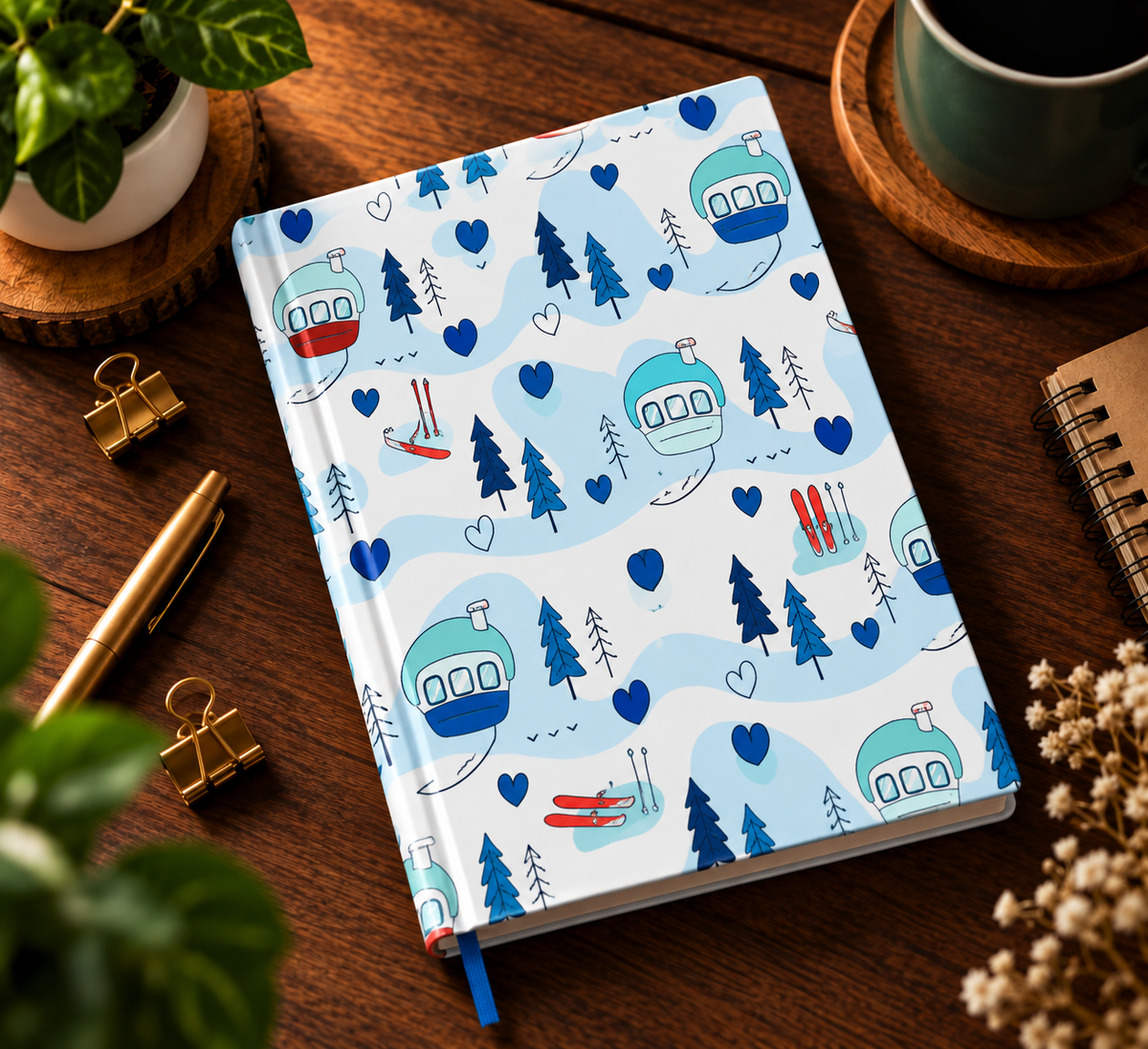 Designer Hardcover Notebook