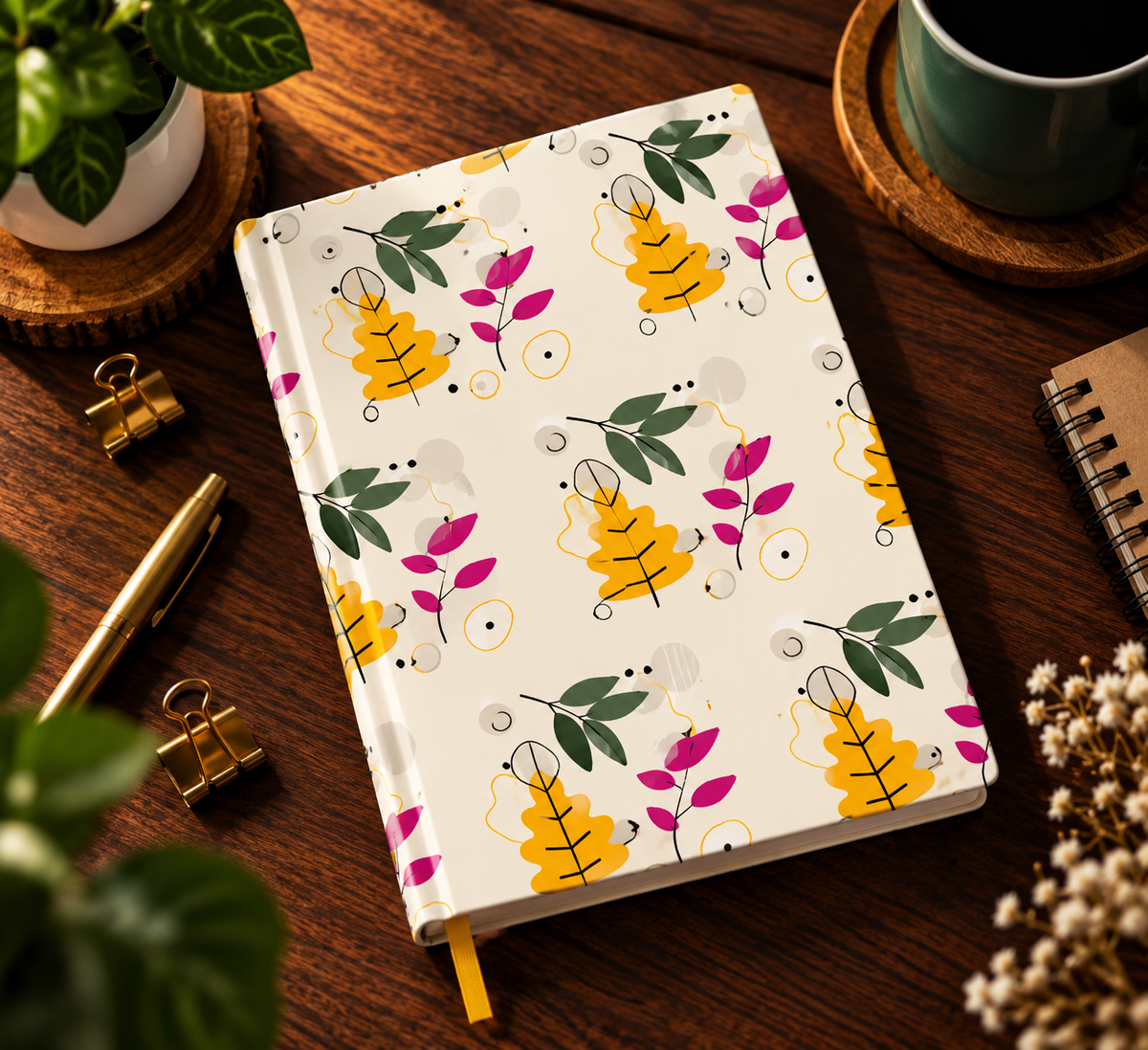 Designer Hardcover Notebook