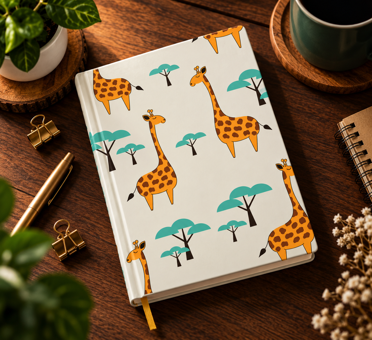 Designer Hardcover Notebook