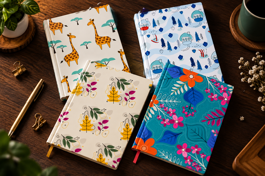 Designer Hardcover Notebook